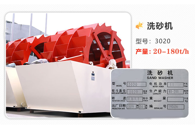 洗砂機產(chǎn)量